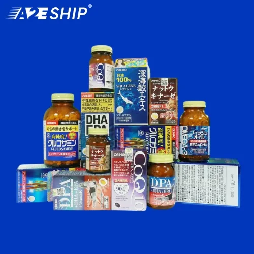 Thực phẩm chức năng Nhật Bản – Chất lượng vượt trội, Tiện lợi cùng A2E SHIP