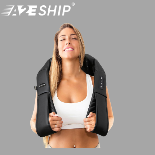 InvoSpa Shiatsu Massager-Trải Nghiệm Thư Giãn Tối Đa Với Kỹ Thuật Shiatsu Đỉnh Cao - Ship Nhanh Với A2EShip