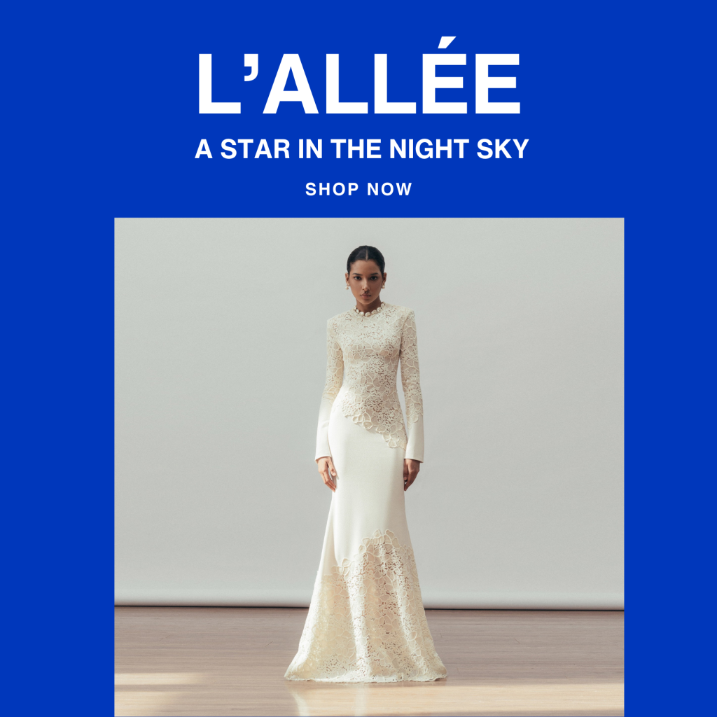 Celeste Lace Dress by L’allée – A Star in the Night Sky