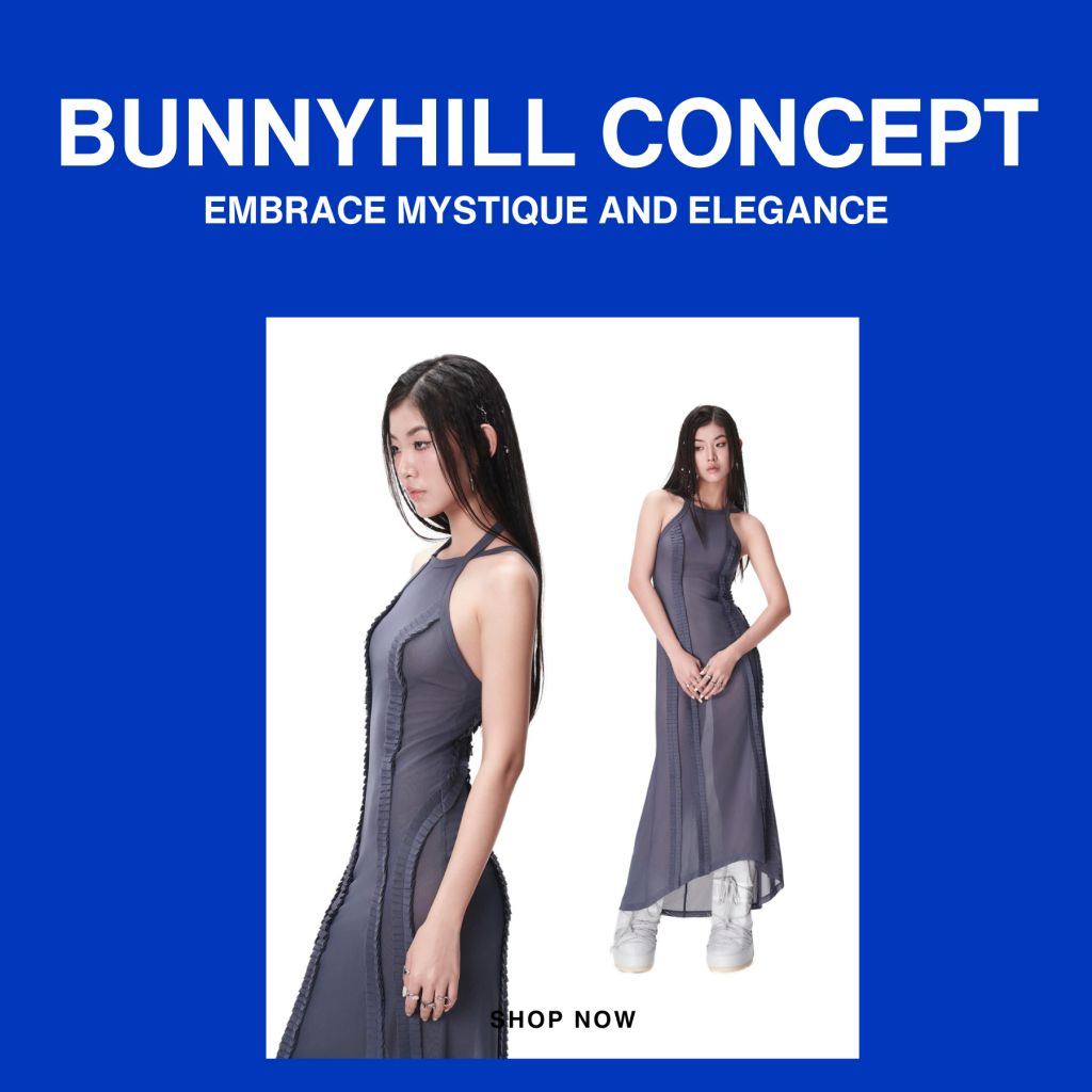 Diamanta Sheer Dress by Bunny Hill Concept: Embrace Mystique and Elegance