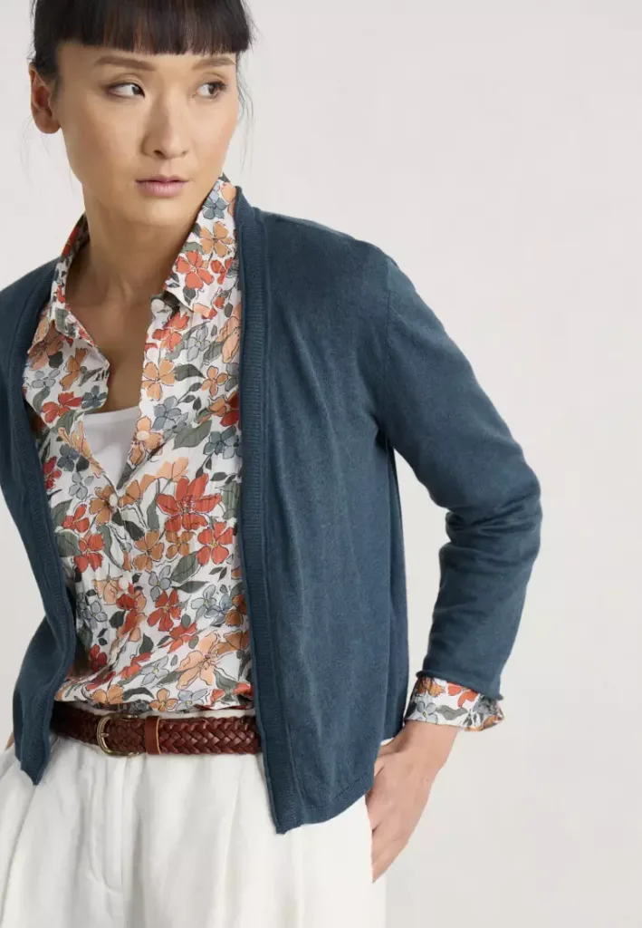 Cornwall Teal Vanessa Cardigan