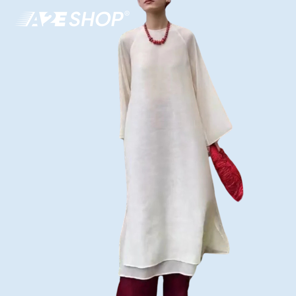 Maison Thuy Ao Dai Whispering Cloud for Lunar New Year
