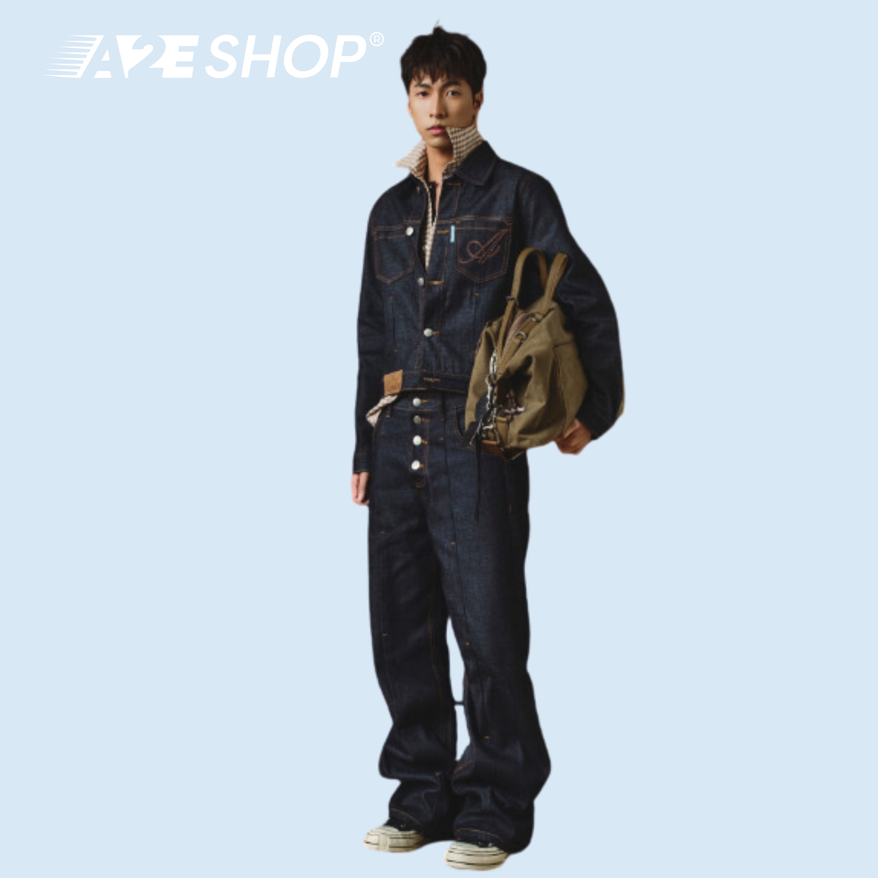 The Must-have Indigo Fashion Enthusiasts: AW24 Raw Denim Set from ALFAER GARMENTS