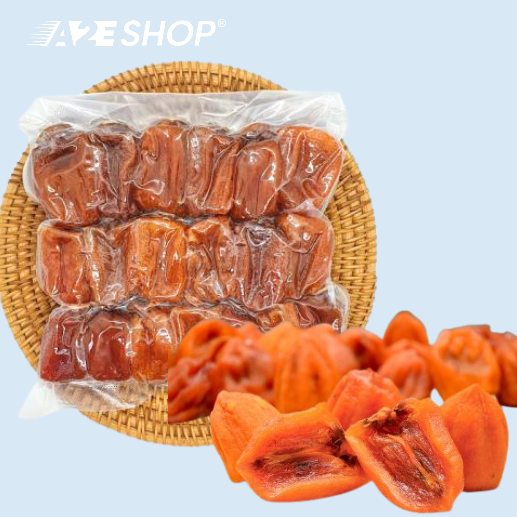 Frosted Wind-Dried Persimmons: A Chilled Sweet Treat From Vietnam