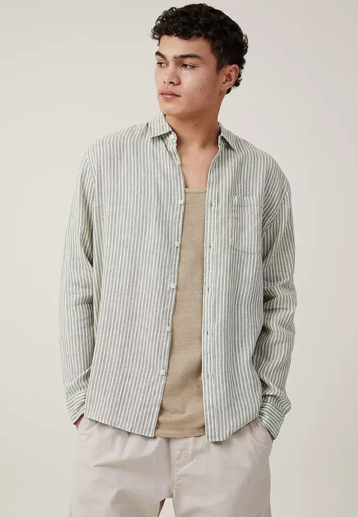 Linen Long Sleeve Shirt