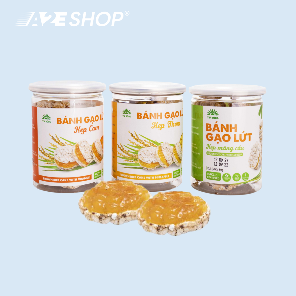 Brown Rice Crisps with Fruit Jam – A Healthy Snack for Everyone