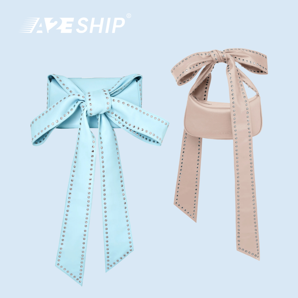 Fancì Club Boa Studded Bow Strap Handbag – The Vietnamese Fashion Icon Loved by KPOP & Hollywood Idols