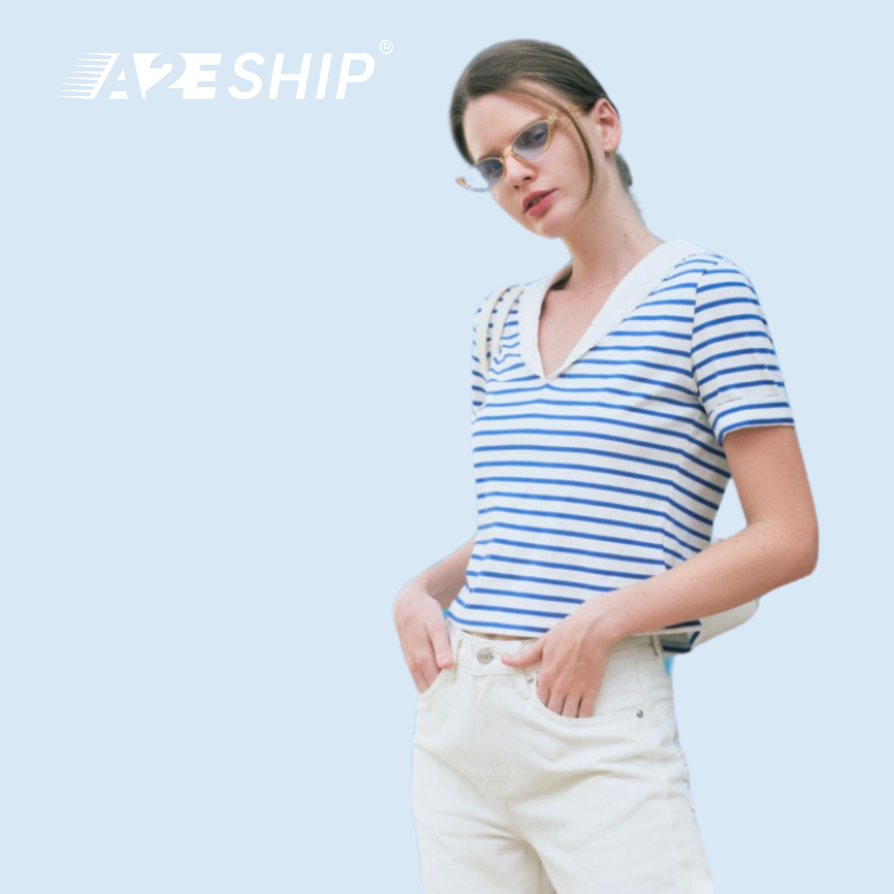 The Blue Tshirt V Sailor - The Ultimate Classic Meets Contemporary Fashion