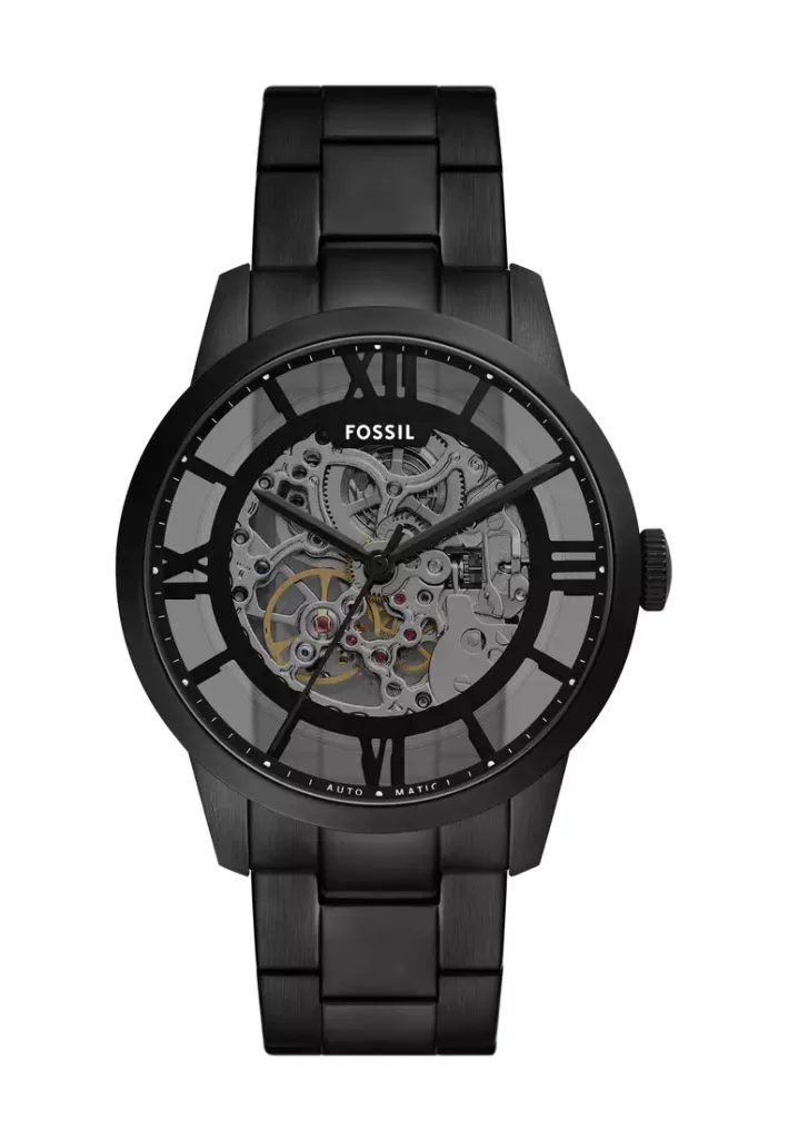 Men’s Townsman Automatic Watch ( ME3269 ) – Mechanical, Black Case, Round Dial, 22 MM Black Stainless Steel Band