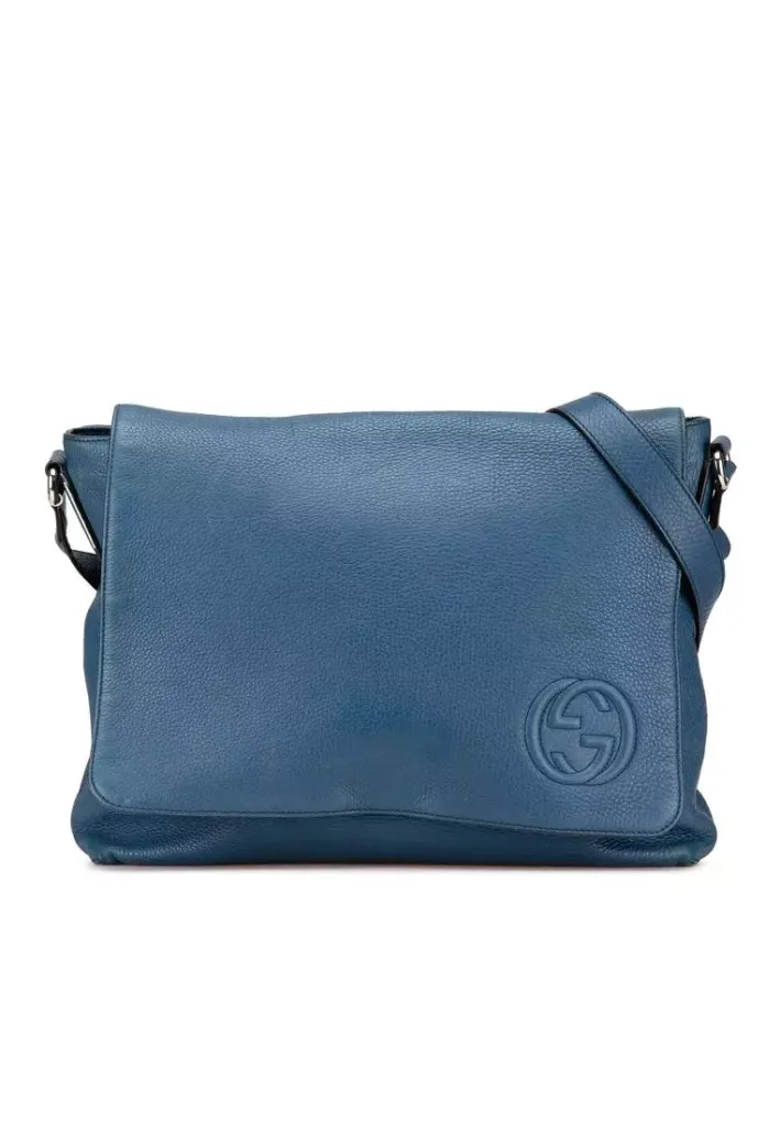 Pre-Loved Pebbled Calfskin Soho