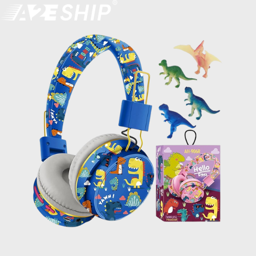Headphone QearFun giới hạn âm lượng an toàn với tai nghe không dây thiết kế riêng cho trẻ em – Mua hộ hàng Mỹ nhờ A2EShip