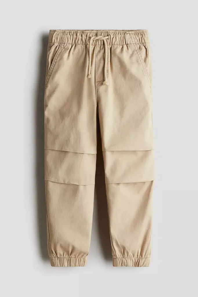 Twill joggers