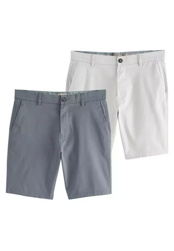 Stretch Chino Shorts 2 Pack Slim Fit