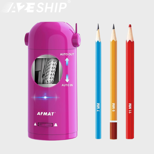 AFMAT: Gọt Bút Chì Mượt, Không Lo Gãy Ruột, nhanh, nhọn, đều – Mua hộ dụng cụ học tập chính hãng Mỹ với A2EShip