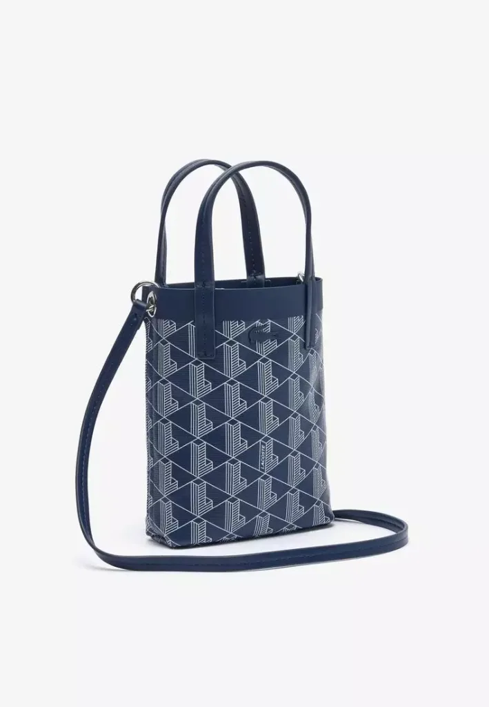 Zely Coated Canvas Monogram Mini Tote