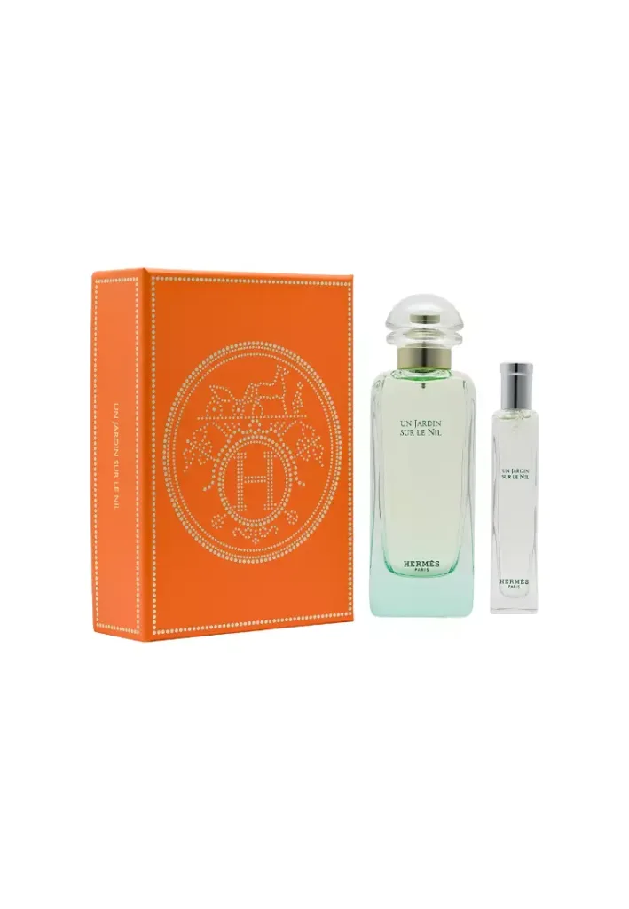 Purchased through A2EShip Ship For Me/ Buy For Me: Hermès Un Jardin Sur Le Nil Eau de Toilette Set (2pcs) 2piece