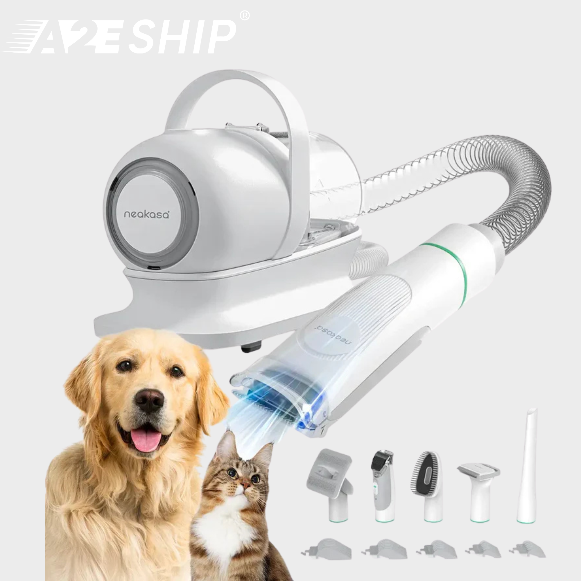 A2EShip: Mua Hộ Dụng Cụ Chăm Sóc Lông Thú Cưng – Giải Pháp Cho Nhà Nuôi Chó Mèo Rụng Lông