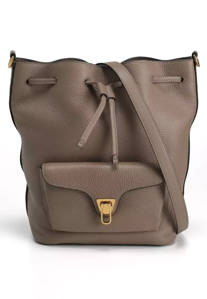 A2EShip Ship For Me/ Buy For Me: Coccinelle Beat Generation Drawstring Crossbody Bag