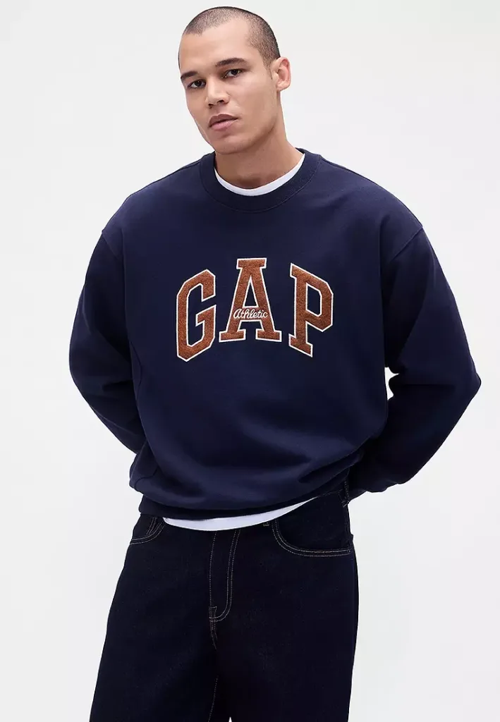 A2EShip Ship For Me/ Buy For Me: GAP Heavyweight Oversized Logo Sweatshirt