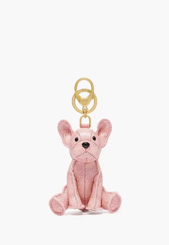 Purchased through A2EShip Ship For Me/ Buy For Me: MCM Himmel French Bulldog Charm in Lauretos