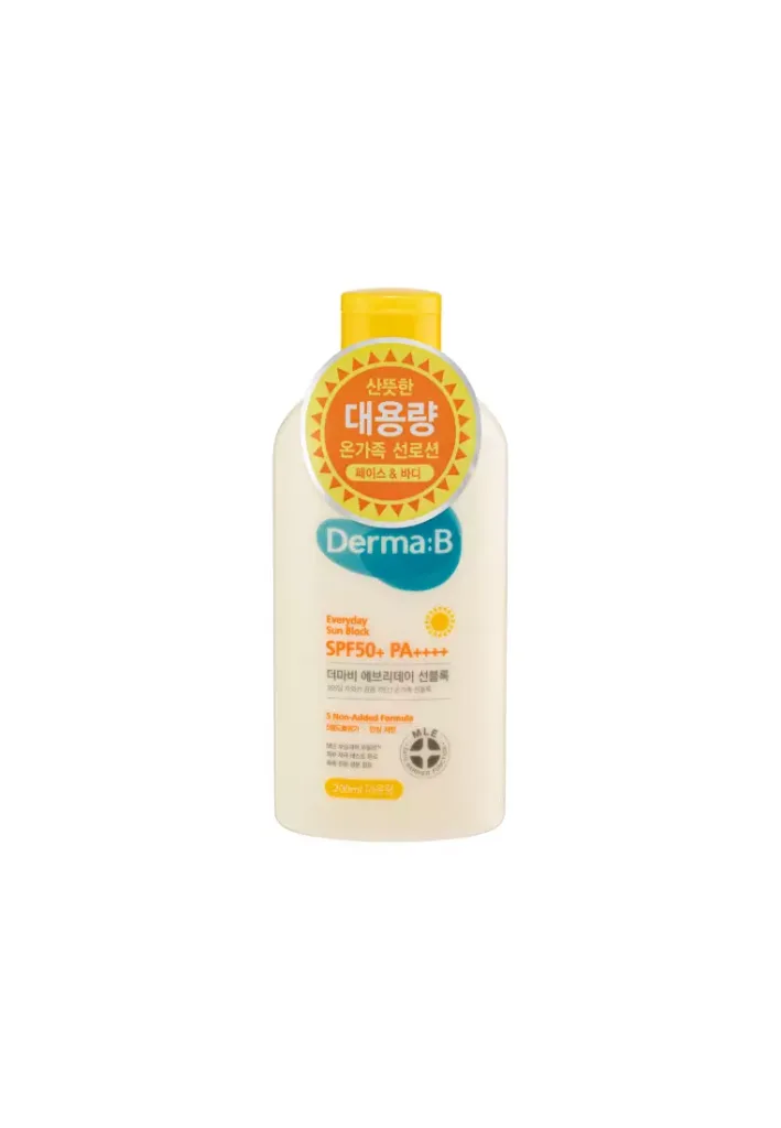 A2ESHIP – DỊCH VỤ MUA HỘ QUỐC TẾ Derma B Everyday Sun Sunblock SPF50+PA++++ (200ml)
