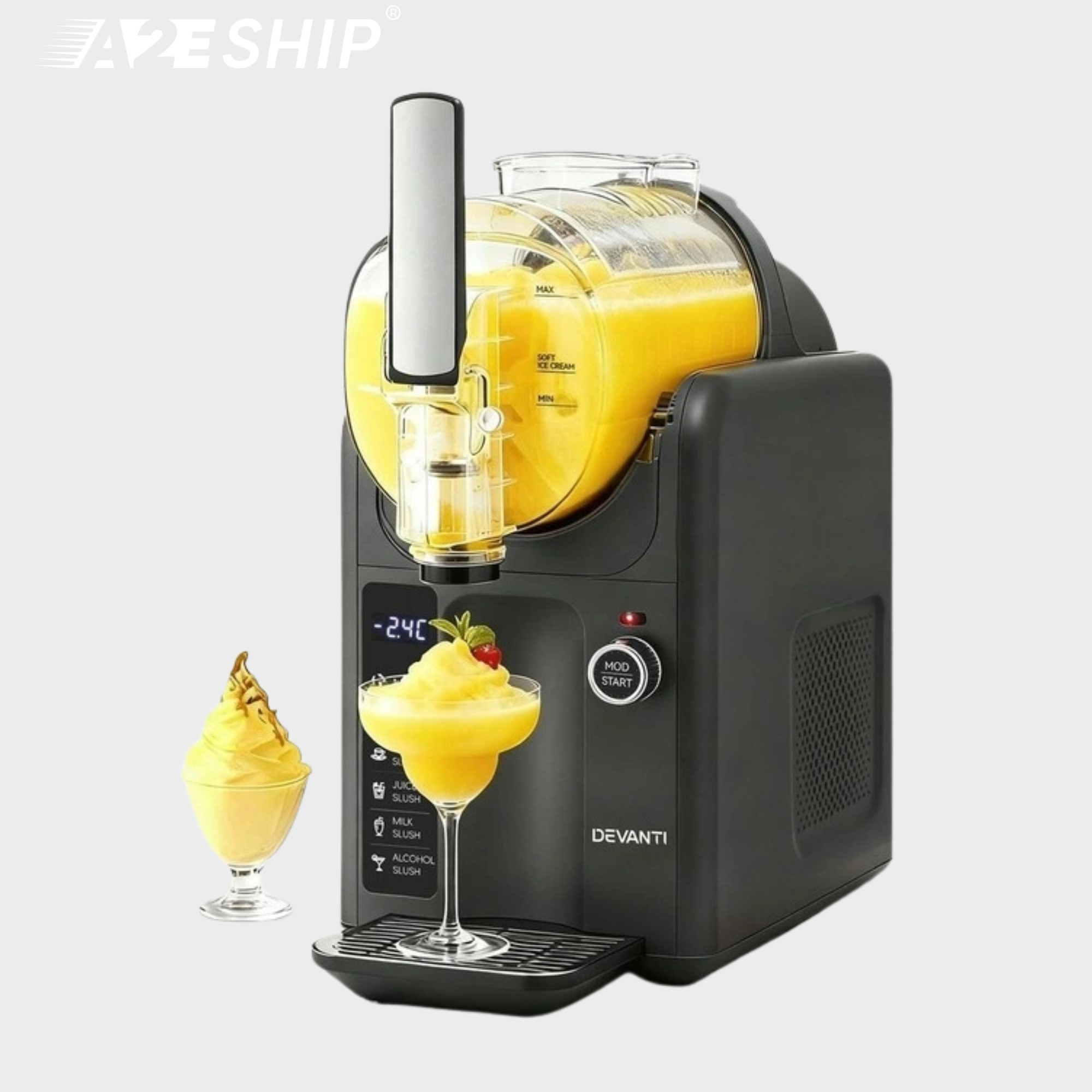 SỞ HỮU NGAY MÁY LÀM SLUSH DEVANTI – GIẢI PHÁP MUA HỘ & SHIP HÀNG QUỐC TẾ TIỆN LỢI A2ESHIP