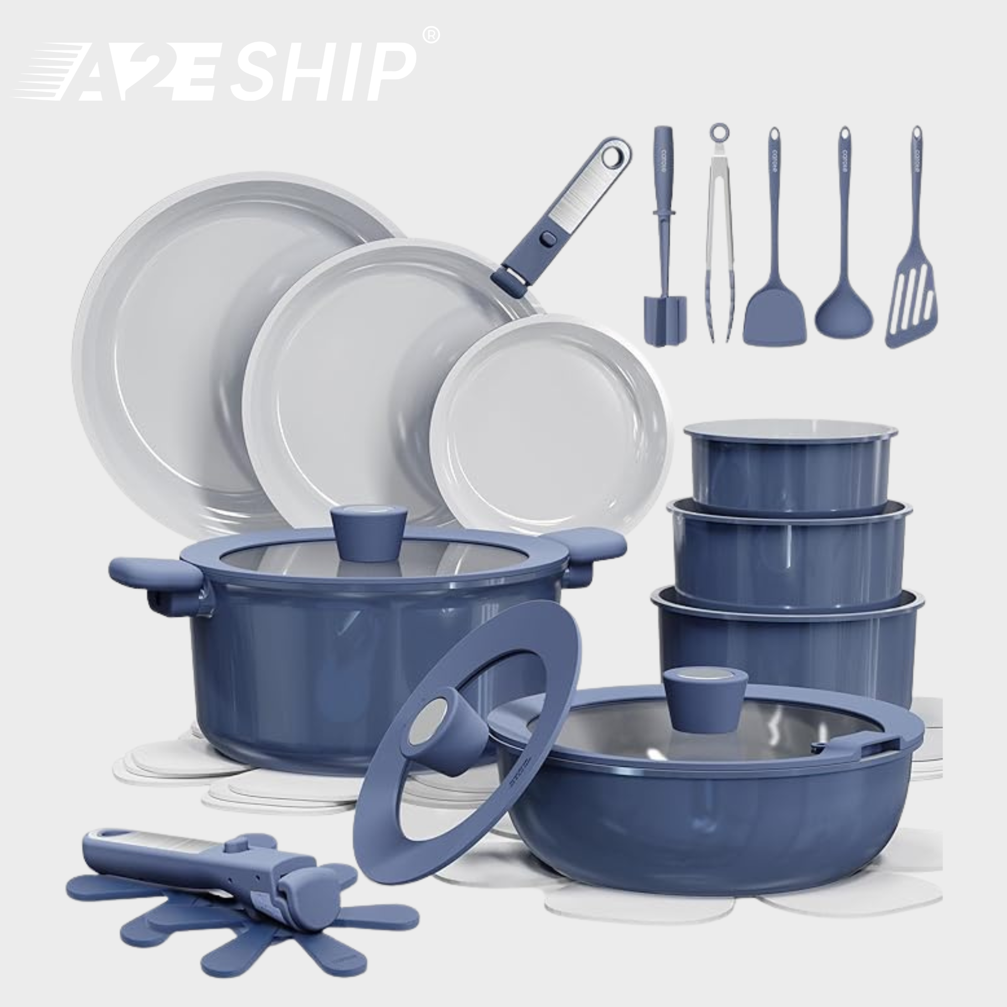 NÂNG TẦM GIAN BẾP VIỆT VỚI BỘ NỒI CAROTE THÔNG MINH - MUA HỘ VÀ SHIP HÀNG QUỐC TẾ AN TOÀN VỚI A2ESHIP 2026