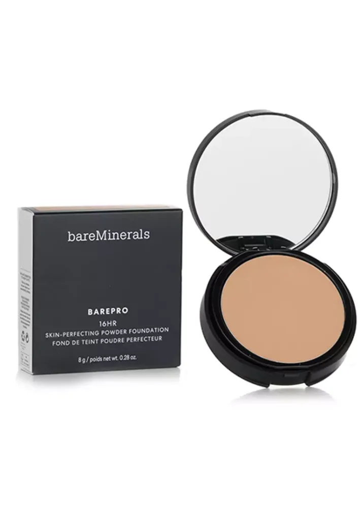 A2ESHIP-DỊCH VỤ MUA HỘ QUỐC TẾ BAREMINERALS – Barepro 16hr Skin Perfecting Powder Foundation – # 25 Light Warm 8g/0.28oz